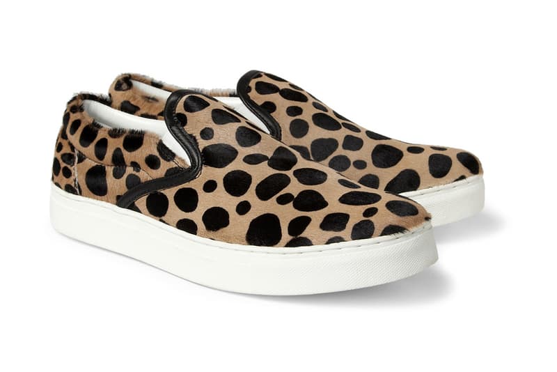 UNDERCOVER 2013 春夏 Leopard Print Ponyskin Slip-Ons 鞋款
