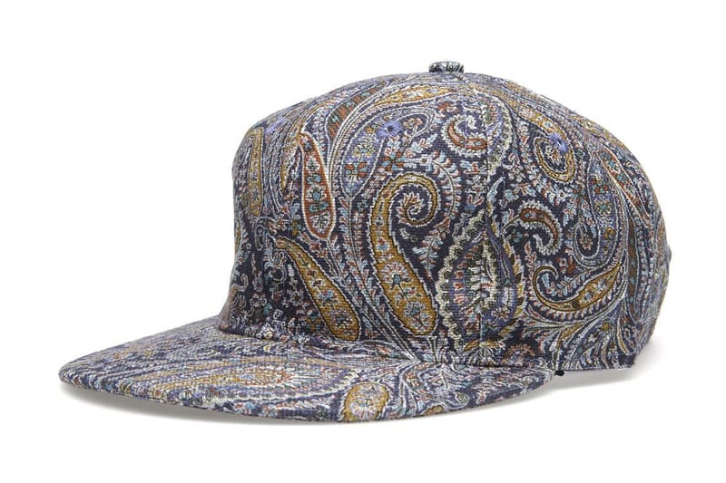 YMC x Ebbets Field Flannels Long Visor Liberty Paisley Cap 聯名帽款