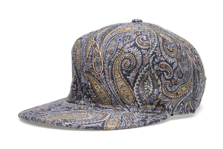 YMC x Ebbets Field Flannels Long Visor Liberty Paisley Cap 聯名帽款