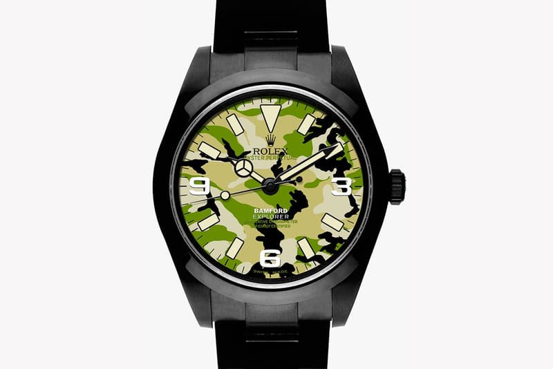 Bamford Watch Department Military Dial Camouflage Explorer I 錶款系列
