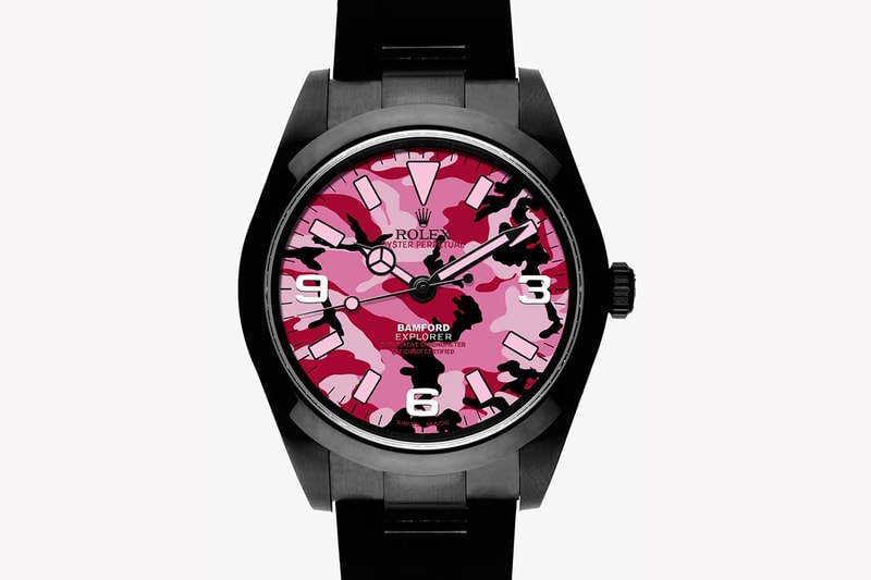 Bamford Watch Department Military Dial Camouflage Explorer I 錶款系列