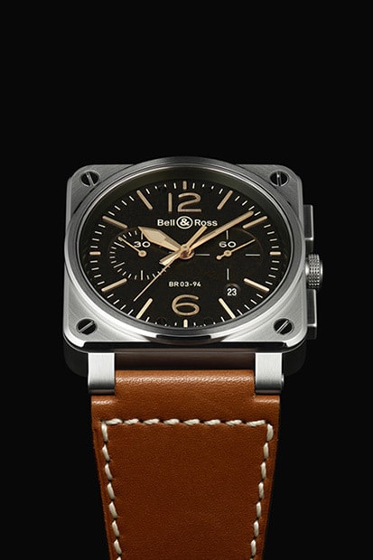 Bell &amp; Ross BR03「Golden Heritage」錶款