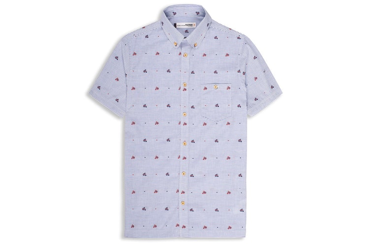 Ben Sherman 2013 春夏 Bicycle Print Japanese Fabric Shirt 短袖襯衫