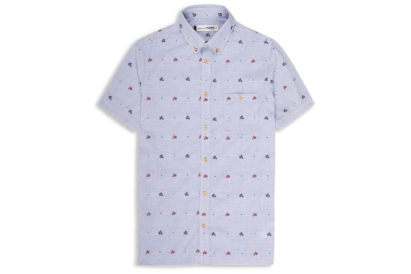 Ben Sherman 2013 春夏 Bicycle Print Japanese Fabric Shirt 短袖襯衫
