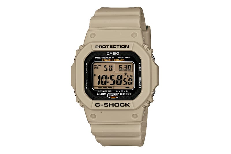 Casio G-Shock “Desert Beige” 系列錶款