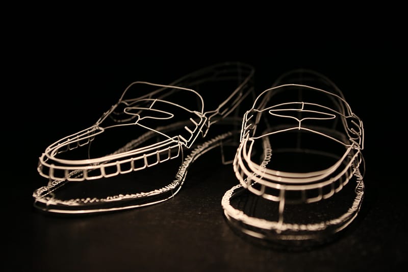 Cathy Miles Wire Shoes 裝置展覽 @ South Place Hotel