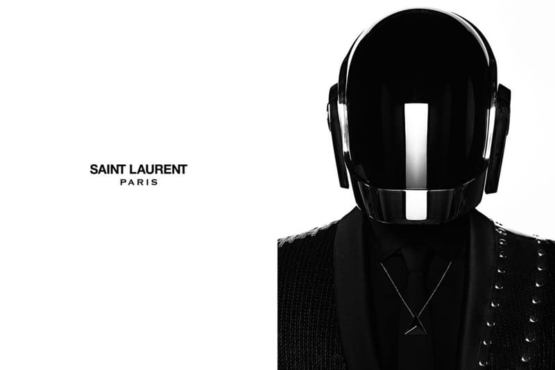 Saint Laurent 為 Daft Punk 打造全新演出造型