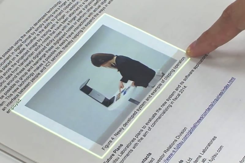 Fujitsu 發表擴增實境(AR) 整合觸控螢幕應用