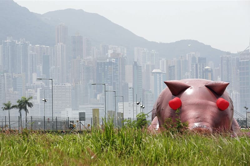 香港西九文化區「M+ 進行：充氣！」展覽