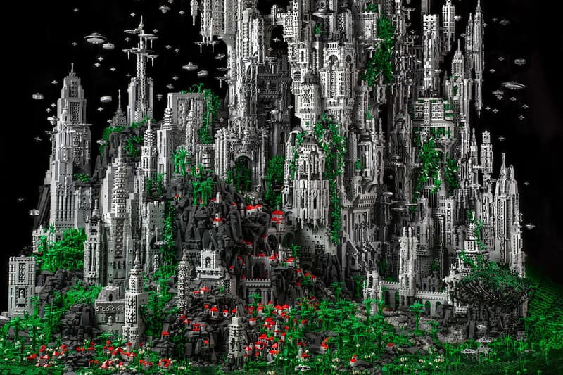  200,000 片樂高積木打造的星際堡壘