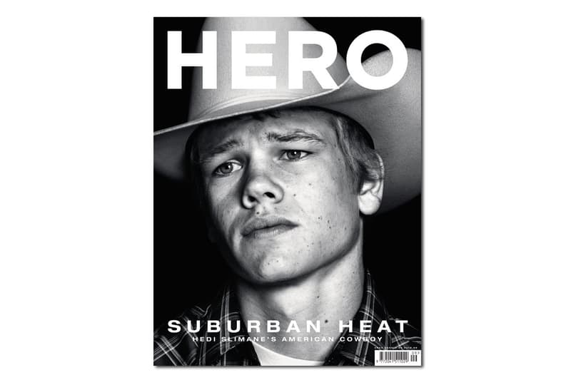 Hedi Slimane 爲 HERO Magazine 拍攝 “American Cowboys” 特輯