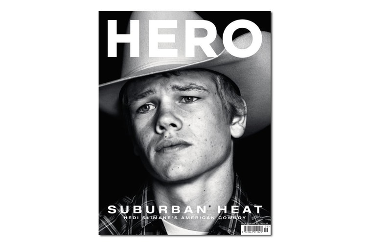Hedi Slimane 爲 HERO Magazine 拍攝 “American Cowboys” 特輯