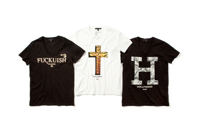 HOLLYWOOD MADE x VANQUISH 2013 春夏 T-Shirt 系列