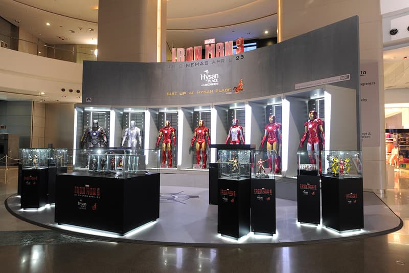 Hot Toys 於香港 Hysan Place 舉行 "Marvel’s Iron Man Suit Up" 展覽