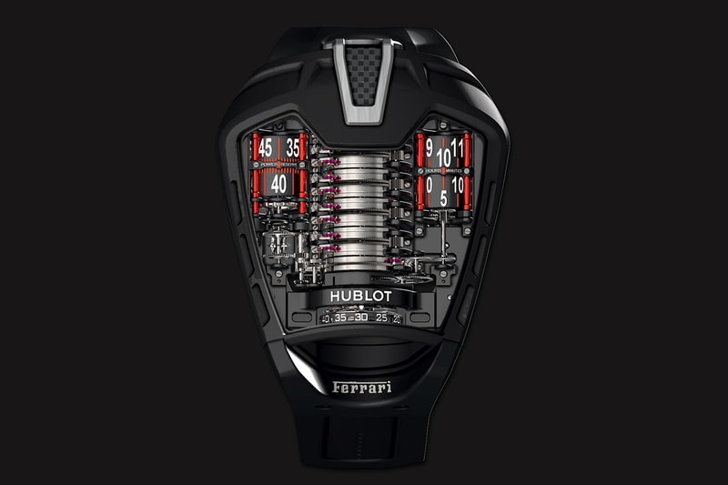 Hublot Masterpiece MP-05 LaFerrari Watch 法拉利概念陀飛輪錶款