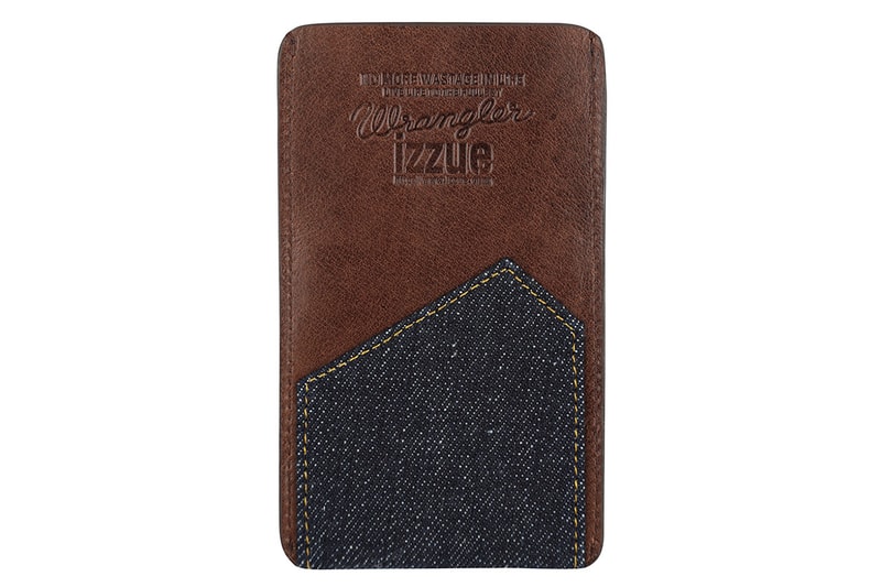 izzue x Wrangler 2013 春夏 Denim &amp; Leather iPhone Case 保護套