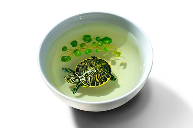 Keng Lye 以假亂真的 3D 繪畫作品