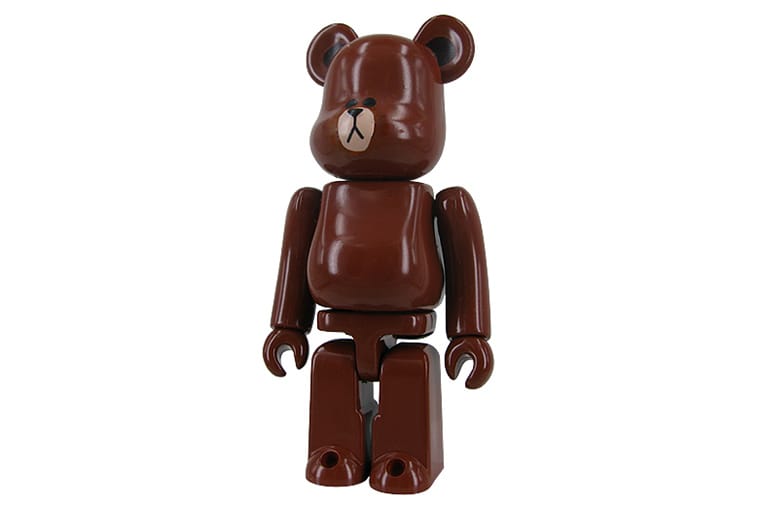LINE x Medicom Toy 100% &amp; 400% Be＠rbrick 玩偶