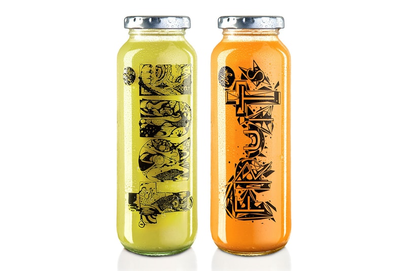 Mago Dovjenko 為 true fruits 打造瓶身設計