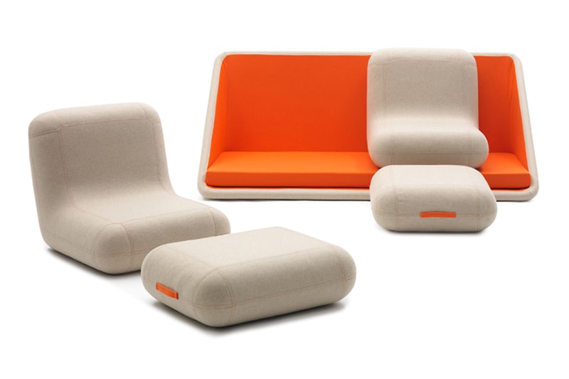 Matali Crasset 爲 Campeggi 設計 “Concentré de Vie” Modular Sofa 沙發組合