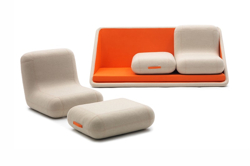Matali Crasset 爲 Campeggi 設計 “Concentré de Vie” Modular Sofa 沙發組合