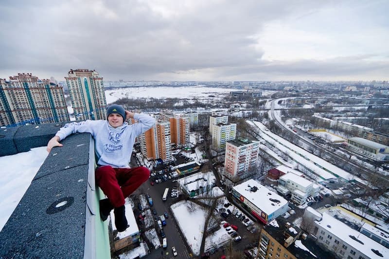 烏克蘭 Mustang Wanted 徒手攀爬各地建築物