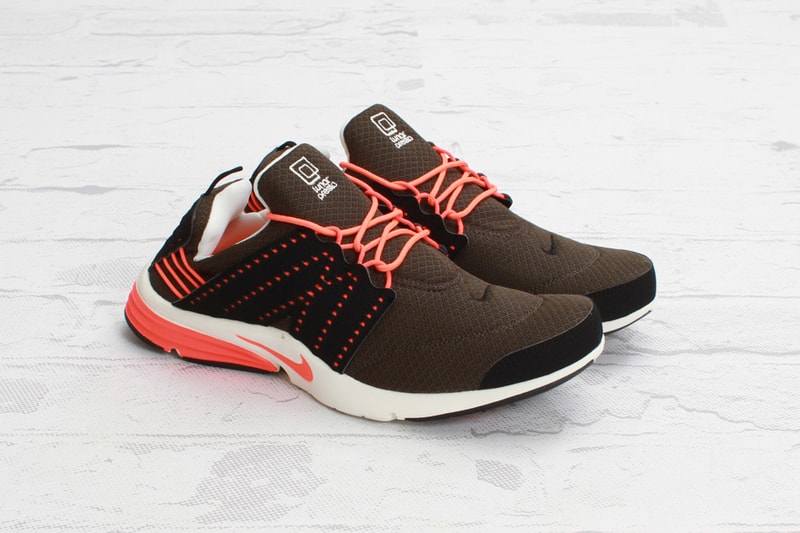 Nike Lunar Presto Deep Smoke/Total Crimson 新配色跑鞋