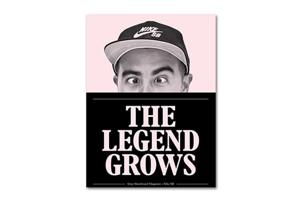 Nike SB x Grey Skateboard Magazine “The Legend Grows” 特別企劃專刊
