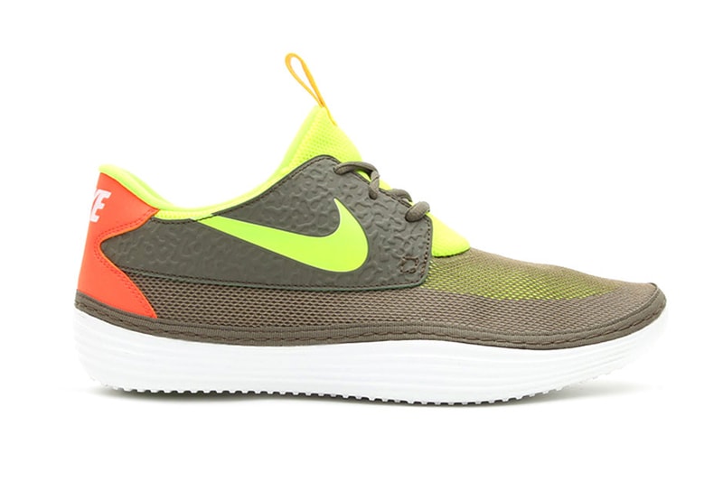 Nike Solarsoft Mocassin Tarp Green/Volt 新配色鞋款