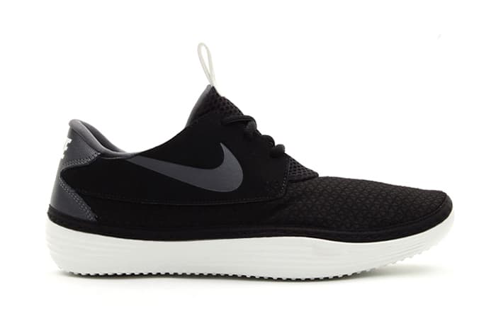 Nike Solarsoft Moccasin Black/Dark Grey 新配色鞋款