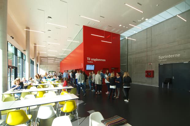 建築事務所 Link Arkitektur 打造高中學府 Nordahl Grieg High School