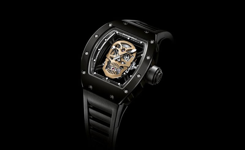 Richard Mille RM 52-01 Nano-Ceramic Skull Tourbillon 手錶