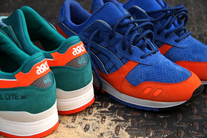 Ronnie Fieg x ASICS Gel Lyte III “New York City” 以及 “Miami Beach” 城市系列鞋款