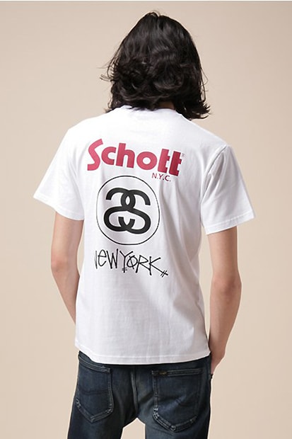 Stussy x Schott 100 周年紀念聯名限定系列
