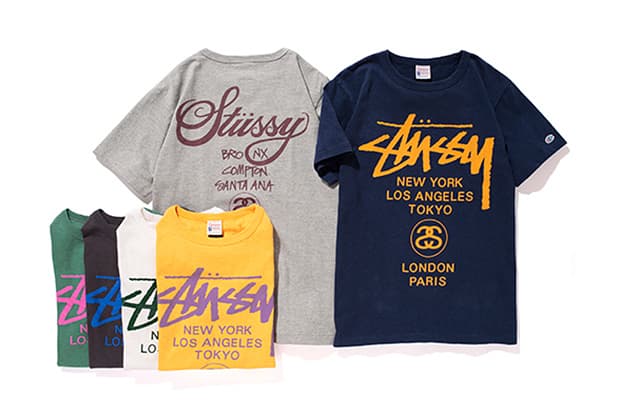 Stussy x Champion 2013 春夏 "Rochester" 聯名系列