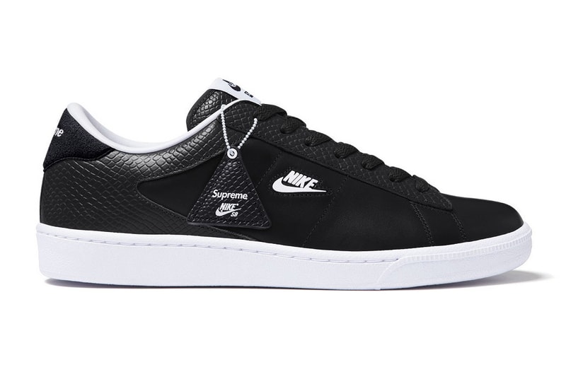 Supreme x Nike SB Tennis Classic 聯乘鞋款正式曝光！