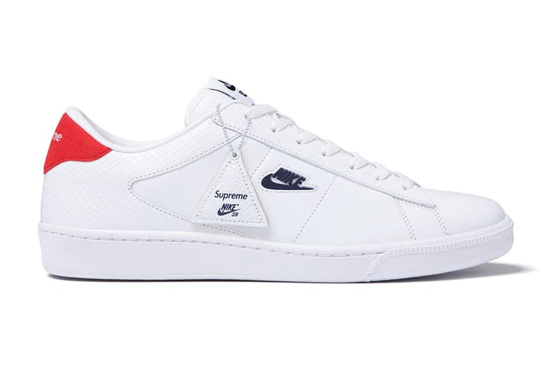 Supreme x Nike SB Tennis Classic 聯乘鞋款正式曝光！