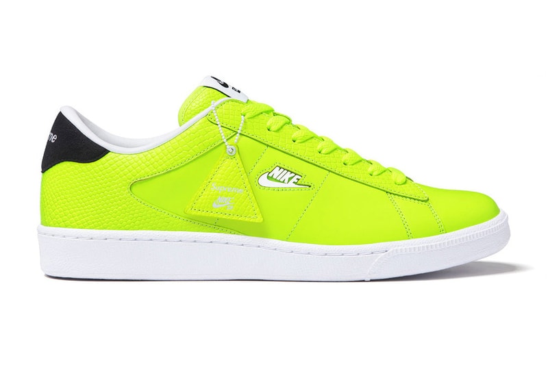 Supreme x Nike SB Tennis Classic 聯乘鞋款正式曝光！
