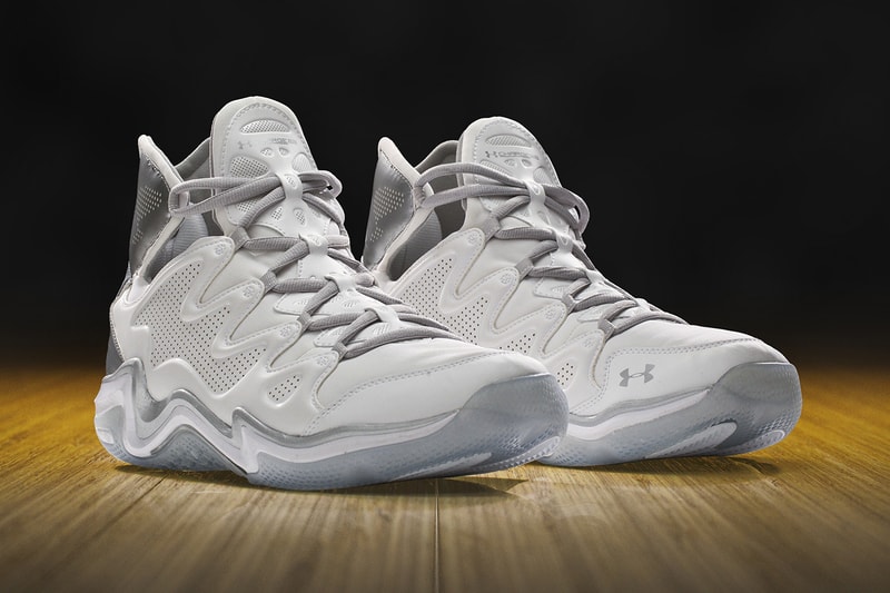 Under Armour Charge BB Low “Clean White” &amp; “Blacked Out”配色