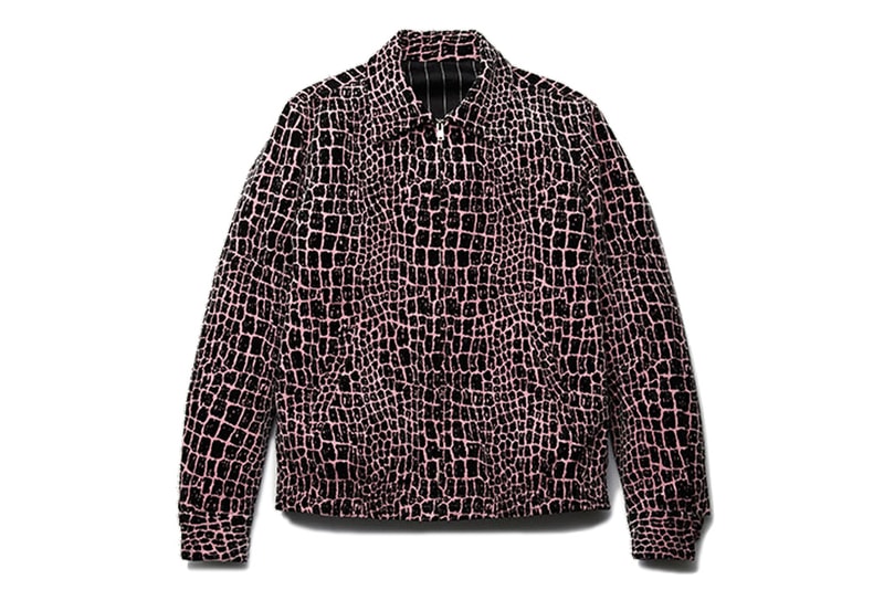WACKO MARIA Velvet Crocodile Jacket 夾克