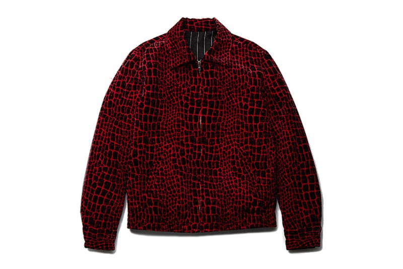 WACKO MARIA Velvet Crocodile Jacket 夾克