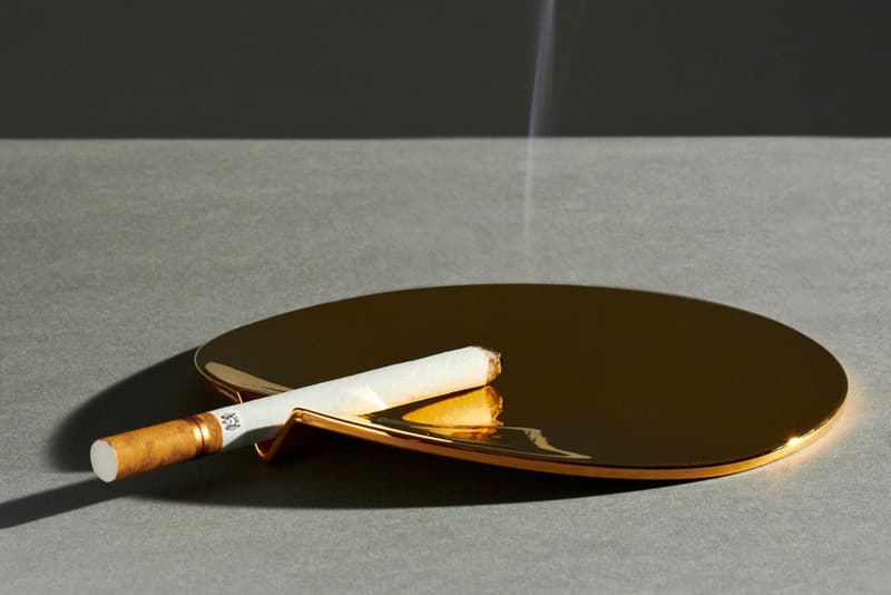 紐約藝術家 Joe Doucet 打造 24 卡拉黃金煙碟