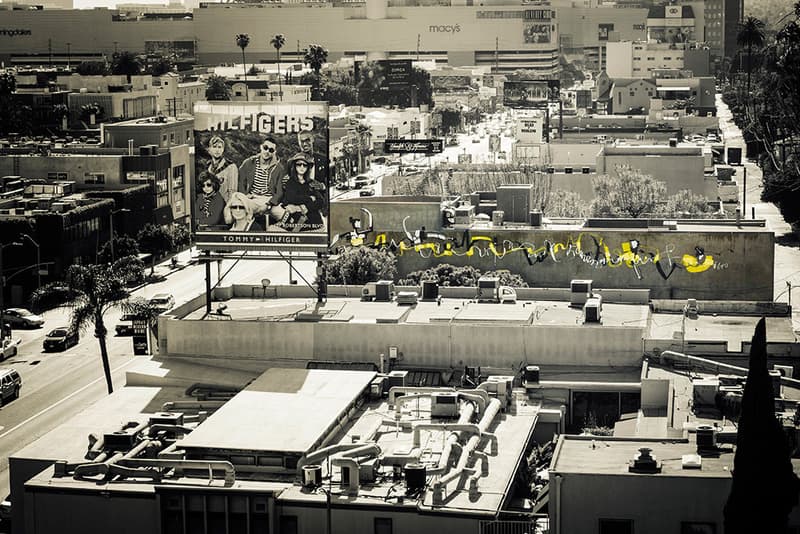 Anthony Lister 在洛杉磯西區 theAudience 繪製最新作品