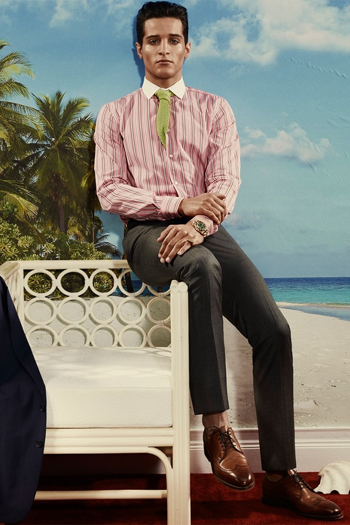 Arena Homme+ Magazine 2013 春夏 “Ralph Lauren Riviera” 造型特輯