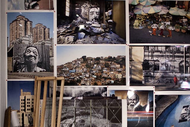 網站 Artsy 造訪街頭藝術家 JR 紐約工作室