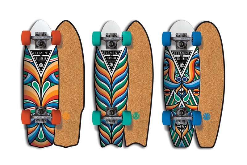 Beastman x Element Cruiser 別注滑板系列