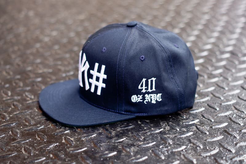 BEEN TRILL x 40 oz NYC Navy “#NY#” Snapback KITH 獨占聯名帽款