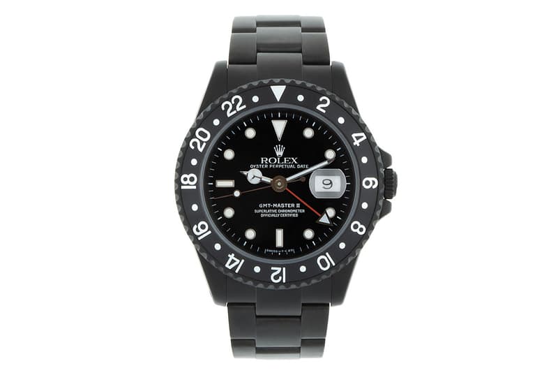 Black Limited Edition by Alejandro Alcocer 系列定製 Rolex GMT Master II 腕錶