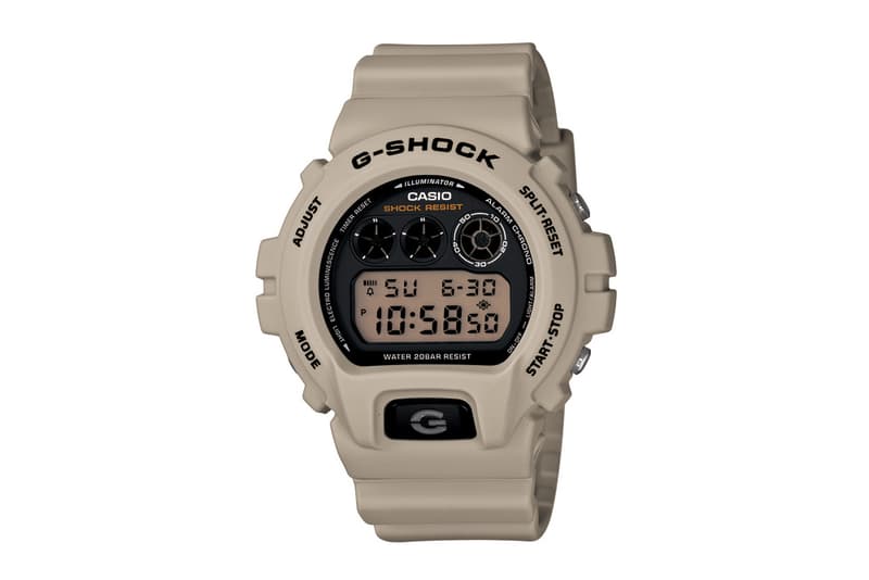 Casio G-Shock “Back to the Matte” 系列腕表