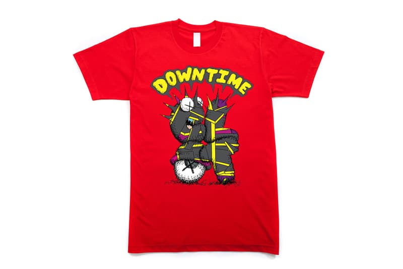 CLOT x OriginalFake KAWS “DOWN TIME” 聯名別注 T-shirt